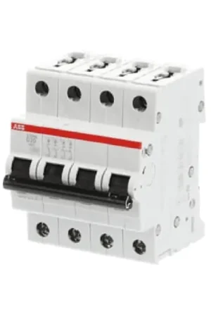Popular Interruptor automático 4P, 20A, Curva Tipo D, Poder de corte 6 kA