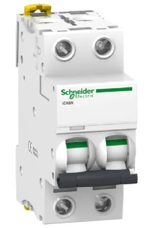 Interruptor automático 2P, 32A, Curva Tipo B, Poder de corte 6.000 A, Acti9 Compra Ahora
