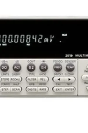 Disponible Ahora Multímetro de banco Keithley 2010, 750V ac/1000V dc/3A dc, TRMS